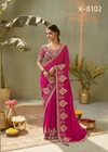 Kasva Silk By Kira Bamber Silk Embroidery Work Saree Wholesale Price In Surat